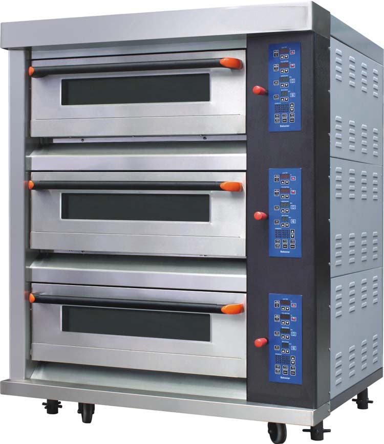 Electric deck oven 